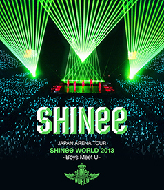 「JAPAN ARENA TOUR SHINee WORLD 2013 ～Boys Meet U～」通常盤Blu-rayジャケット写真