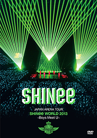 「JAPAN ARENA TOUR SHINee WORLD 2013 ～Boys Meet U～」通常盤DVDジャケット写真