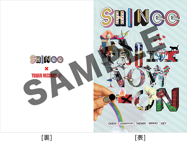 “TOKYO TOWER RECORDS”クリアファイル 絵柄B