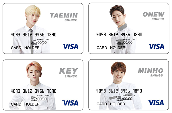SHINee x SMTOWN VISA PREPAID