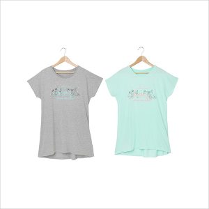 パジャマワンピース MINT GRAY